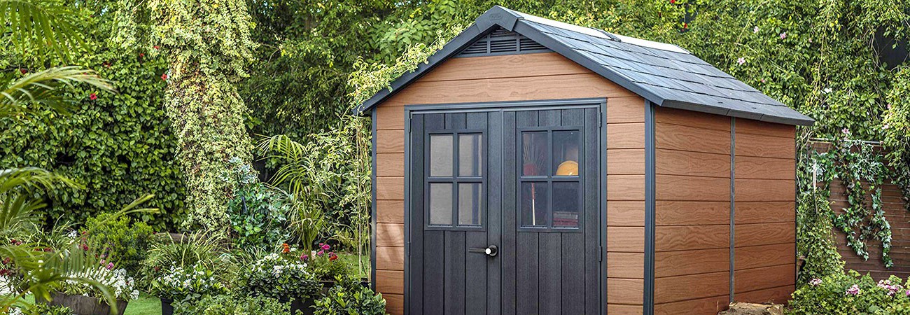 Zero maintenance garden sheds